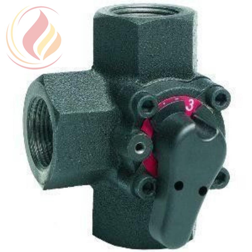 10265 Honeywell V5433A1023 Клапан трехходовой поворотный муфтовый, PN6, DN20, Kvs 4, 2…110 °C