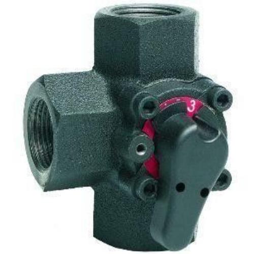10265 Honeywell V5433A1023 Клапан трехходовой поворотный муфтовый, PN6, DN20, Kvs 4, 2…110 °C