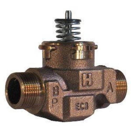 17932 Honeywell VCZAH1000/U Клапан двухходовой регулирующий зонный, 3/4" НР, Kvs 5,3, 96C, PN20
