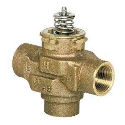 17940 Honeywell VCZMP6000/U Клапан трехходовой регулирующий зонный, 1" ВР, Kvs 7,7, 95С, PN20